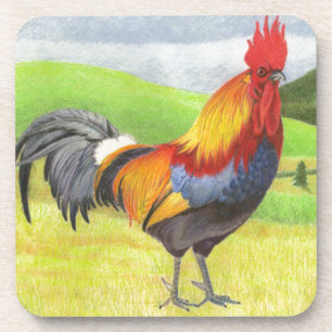 Rooster Bier Onderzetter