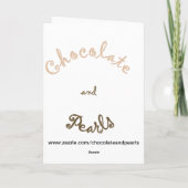 Rooster Birthday Kaart (Achterkant)