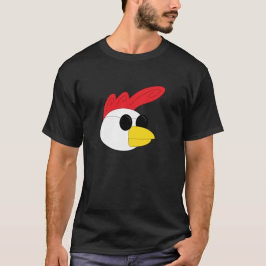 Rooster Black T-shirt (Voorkant)
