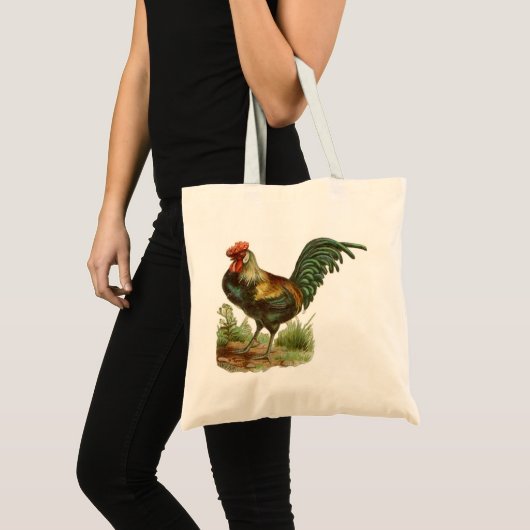 Rooster-Canvas tas (Voorkant (product))