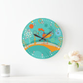 Rooster Chick Kitchen Clock Grote Klok (Huis)