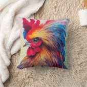Rooster Chicken Animal Discovery Adventure Natuur Kussen (Deken)