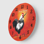 Rooster Clock Grote Klok (Hoek)