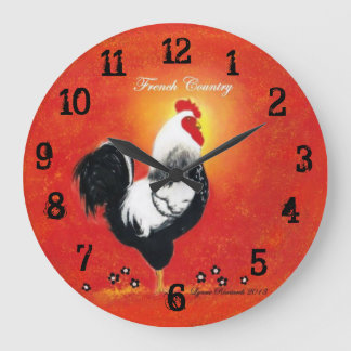 Rooster Clock Grote Klok