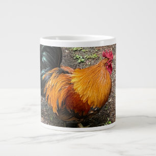 Rooster Coffee-Mok Extra Grote Beker