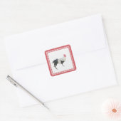 Rooster Country Decor Stickers (Envelop)