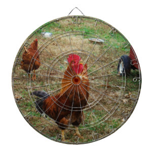 Rooster Crowing Dartbord