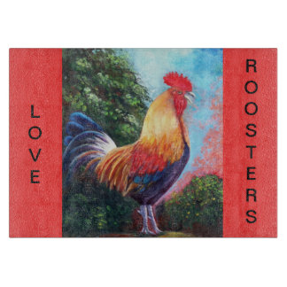 Rooster Cutting Board Snijplank