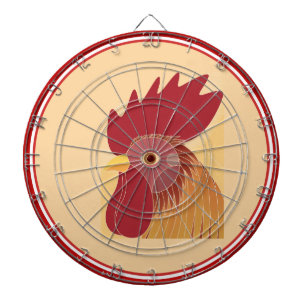 Rooster Dartbord