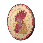 Rooster Dartbord (Voorkant Rechts)