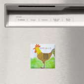Rooster DeColores Magnet Magneet (Insitu (Vaatwasser))