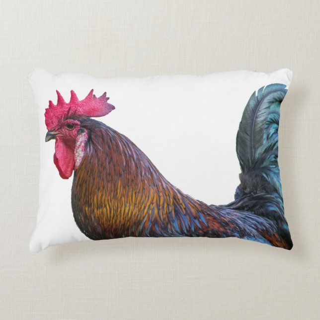 Rooster Decoratief Kussen (Voorkant)