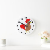 Rooster Design Ronde Klok (Huis)