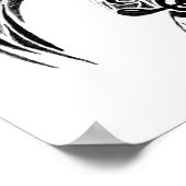 Rooster Doodle Poster (Hoek)