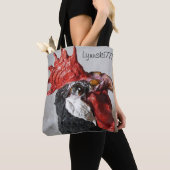 Rooster draagtas (Dichtbij)