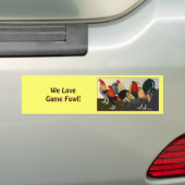 Rooster Dream Team Bumpersticker (Op auto)