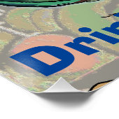 Rooster du matin, modifier le texte, Poster brilla (Coin)