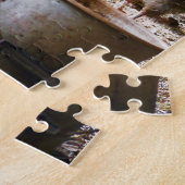 Rooster en hennen in Barn Legpuzzel (Zijkant)