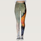 Rooster en kip leggings (Voorkant)