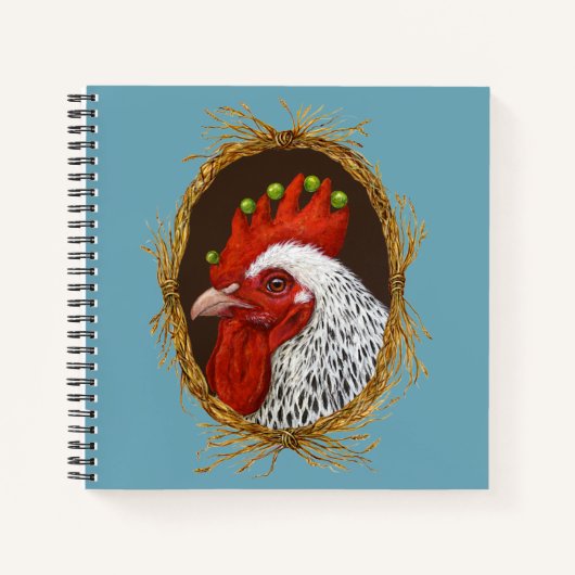 Rooster- en Peep-laptop Notitieboek (Voorkant)