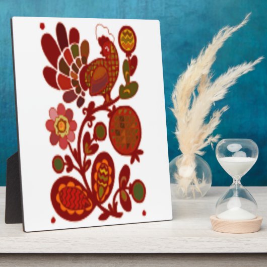 ROOSTER EN STROMEN FOTOPLAAT (Zijkant)