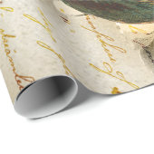  Rooster Ephemera Ontvapt papier (Rol Hoek)