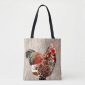 Rooster Extrovert Tote Bag (Voorkant)