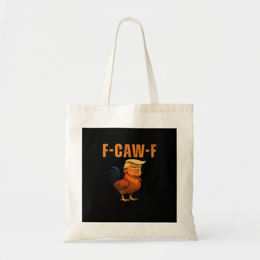 Rooster F-Caw-F Anti Classic Tote Bag (Voorkant)