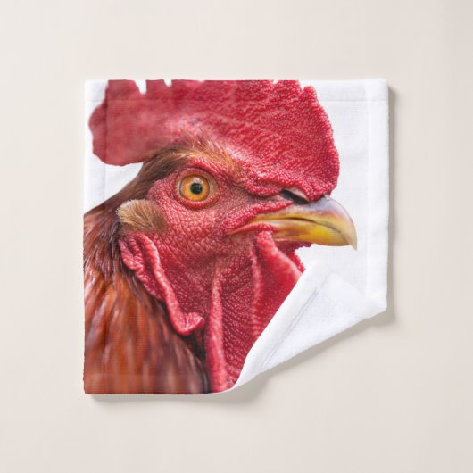 Rooster Face (Gant de toilette)