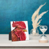 Rooster Face Fotoplaat (Insitu)