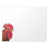 Rooster Face Notitieblok (Voorkant)