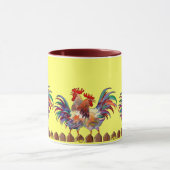 ROOSTER FENCE door SHARON SHARPE Mok (Midden)