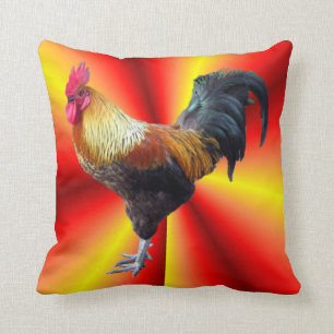 Rooster flash American MoJo Pillow Kussen
