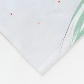 Rooster Fleece Deken (Hoek)