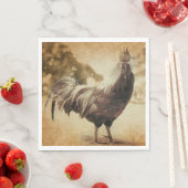 Rooster foto servet (Insitu)