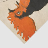 Rooster French  Opera Poster Decoupage Tissuepapier (Detail)