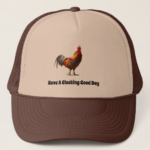 Rooster Fun heeft een geweldige dag Trucker Pet