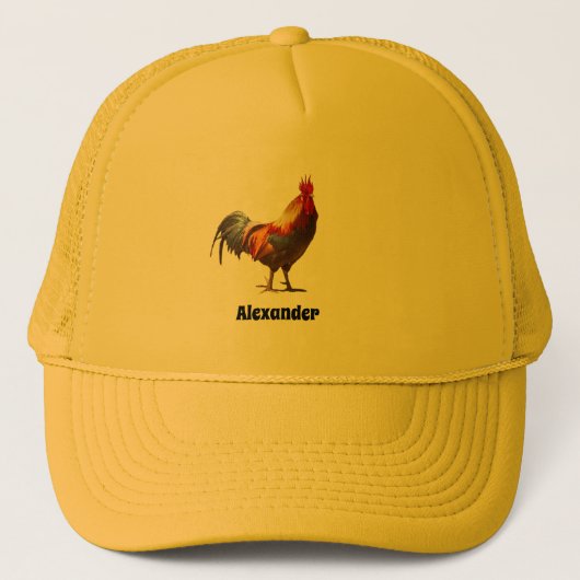 Rooster Fun Trucker Pet (Voorkant)