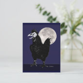 Rooster Ghost Briefkaart (Staand voorkant)
