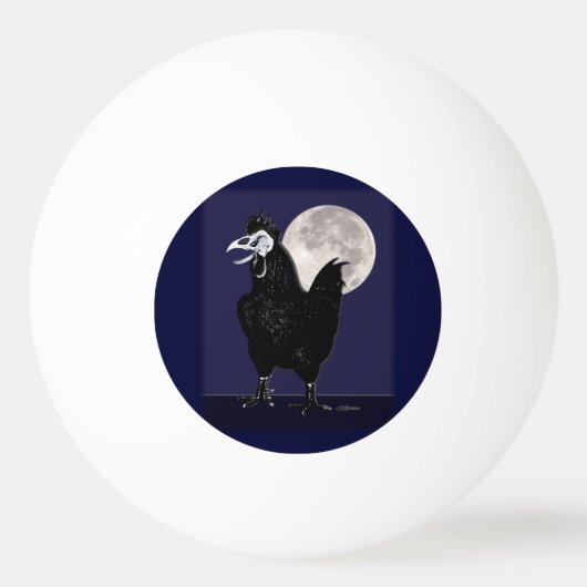 Rooster Ghost Pingpongballen (Voorkant)