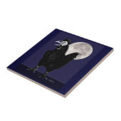 Rooster Ghost Tegeltje (Zijkant)