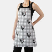 Rooster Grey Plaid Schort (Insitu)