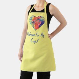 ROOSTER HEART Apron Schort