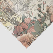  Rooster Hen House Advert ontkoppeling Tissuepapier (Detail)