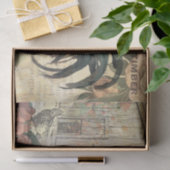  Rooster Hen House Advert ontkoppeling Tissuepapier (Geschenk)