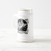 Rooster Home Decor, Kleding en Geschenken Bierpul (Voorkant links)