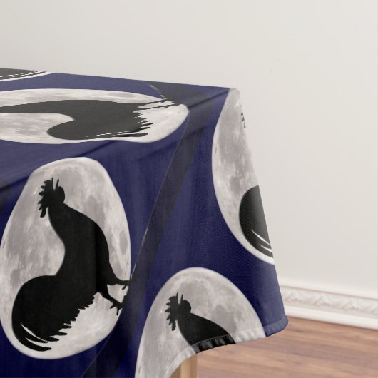 Rooster in het Moonlight Tafelkleed (Voorbeeld)