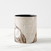 Rooster Jaar 2017 Monogram Mok (Center)