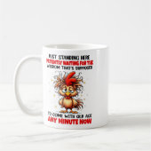 Rooster Just Standing Here Patiently Waiting For T Koffiemok (Links)