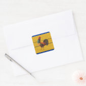 Rooster Keuken Kist Art Sticker (Envelop)